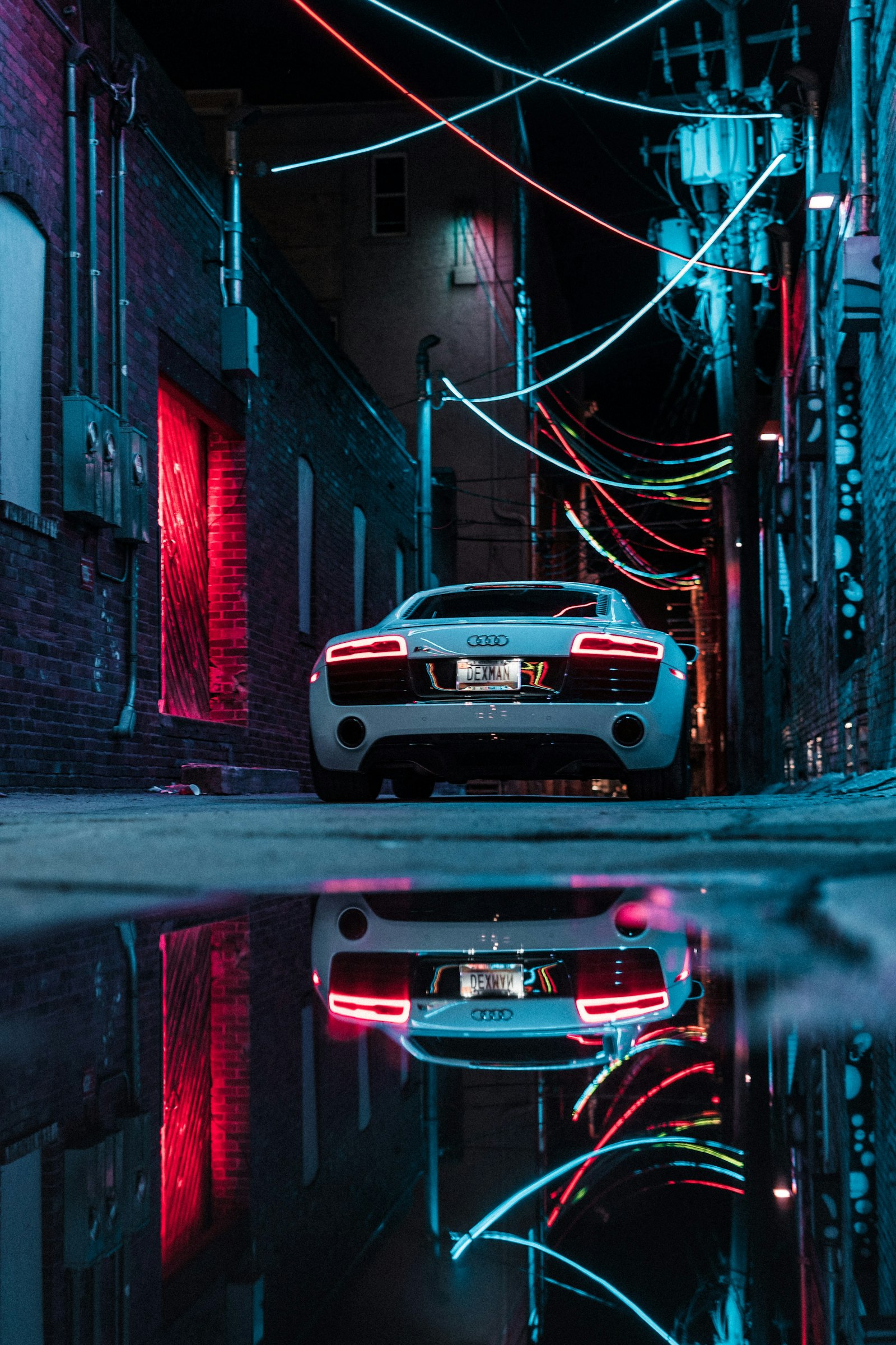 Faction Lumière Noire — shadowy underground racing syndicate artwork